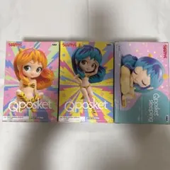 うる星やつら キューポスケット 3点セット フィギュア