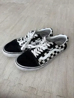 VANS オールドスクール チェッカー柄 28.0