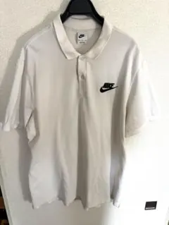Nike ホワイト ポロシャツ 2XL