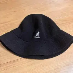 KANGOL ブラック バケットハット