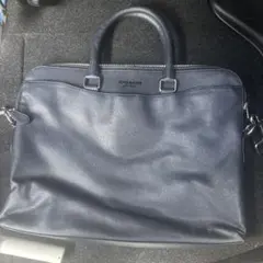 COACH ネイビー ビジネスバッグ F58272
