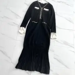 Herlipto Isaline Long Knit Dress ハーリップトゥ