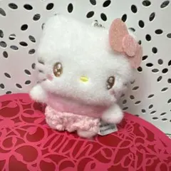 サンリオキャラクターズ　ぬいぐるみボールチェーン３　ハローキティ