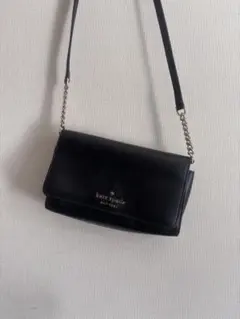 kate spade 黒 ショルダーバッグ
