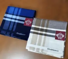 ☆お値下げ◾Orobianco◾オロビアンコ ハンカチ ２枚セット♪