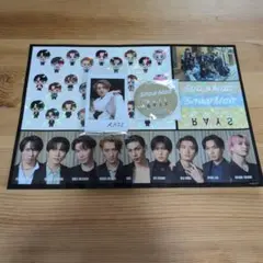 SnowMan ステッカー 缶バッチ