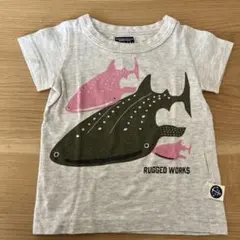 RUGGED WORKS 魚プリント Tシャツ 80のサムネイル