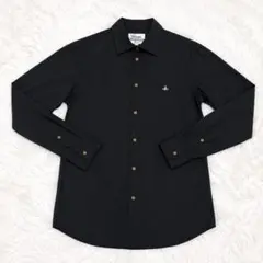 Vivienne Westwood MAN 長袖シャツ ブラック 46 M 黒のサムネイル