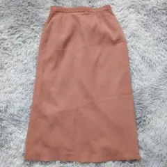 (NIGELLE) オレンジ系 ロングスカート 11号