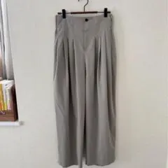 ミズイロインド　タックワイドパンツ