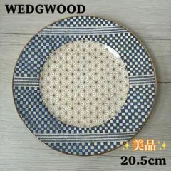 【希少•美品】WEDGWOOD ウェッジウッド サムライ プレート 20.5cmのサムネイル