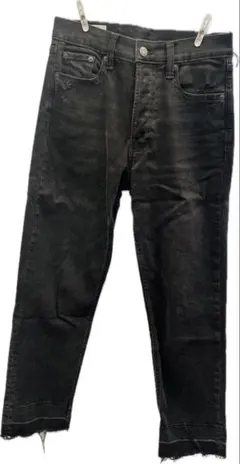 GAP ブラックデニム カットオフ裾