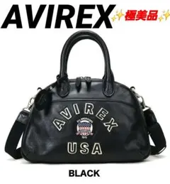専用アヴィレックス　ボストンバッグ　ハンドロゴ　AVIREX 2way AVIREX（アヴィレックス） パラシュート ボストン AVX3525 30L 男女