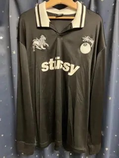 ★美品★【STUSSY】海外限定 TOURフットボールゲームシャツ XXL