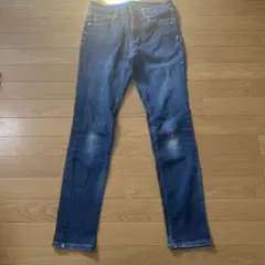 GU スキニーパンツ インディゴブルー 70