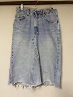 Levi's デニム タイトスカート カットオフ Mサイズのサムネイル