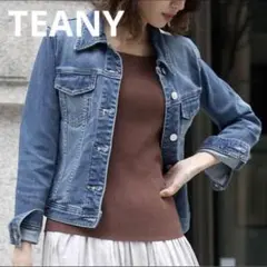 新品　TEANY 大人カジュアルなデニムジャケット　キレイめ