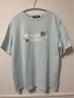 MARY QUANT マリークヮント Tシャツ ブルー