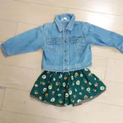 値下げデニムジャケットとスカパンセット売り