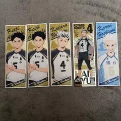 ハイキュー!! ステッカー 5枚セット