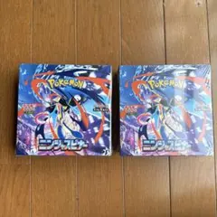 シュリンク付き］ポケカ ニンジャスピナー＆テラスタルフェス各1BOX