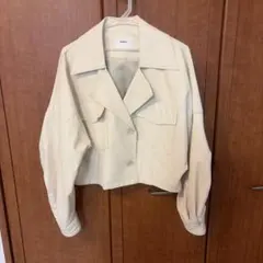 MURUAムルーア　フェイクレザージャケット