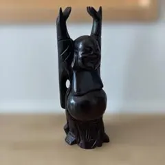 木彫 大黒天像 七福神 縁起物 置物 骨董 アンティーク 25cm - メルカリ