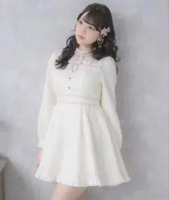 ロジータ リボンテープフリルワンピース ROJITA