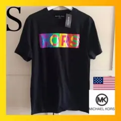 レア 新品 マイケルコース Tシャツ USA メンズ S 黒のサムネイル