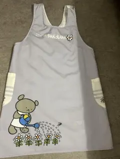 保育士　エプロン　こぐまちゃん