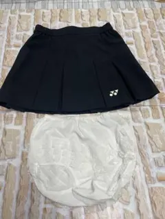 ★ テニス ヨネックス スコート ブラック アンダースコート セット ★