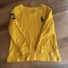 ラルフローレン　黄色　ロンT 長袖