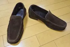 BALLY スエード ローファー ブラウン