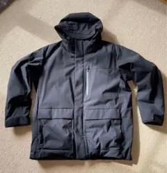 お値下げ　ユニクロ ハイブリッドダウンパーカ ネイビー XXL