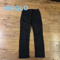 ユニクロ　ストレッチパンツ　黒