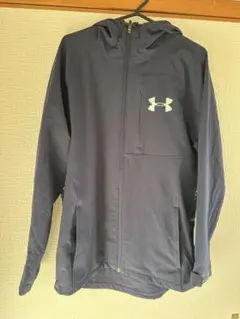 UNDER ARMOUR アンダーアーマー フード付ジャケット M ダークブルー
