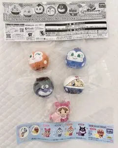 くるりんダッシュ 7 ピタピタくっつくマスコット　バイキンマン　ドキンちゃん