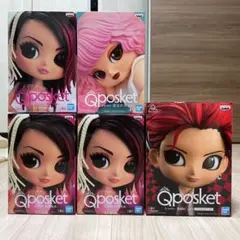 Q posket　フィギュア　倖田來未・渡辺直美・hide　５個セット
