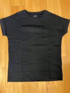 MUJI ブラック Tシャツ XS-S