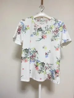 【新品未使用】テッド　ベーカー　花柄半袖カットソー　Tシャツ　3のサムネイル