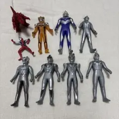 ウルトラマン　ソフビセット