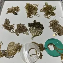 ネックレス　10点セット　天然石風