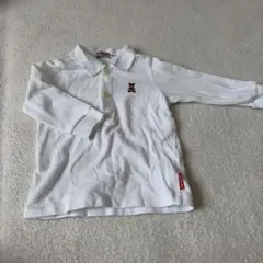 IKKI HOUSE 白色ポロシャツ 80