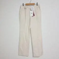 新品 タグ付 InWear スラックス パンツ シンプル ホワイト系 a1969