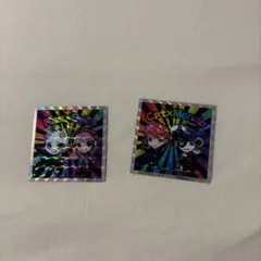 CR ステッカー 2枚セット RasxSelly CptxMondo
