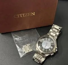 【稼働品】CITIZEN EXCEED H410-T003826 シェル文字盤