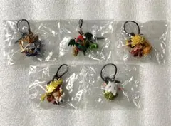 パズドラ 降臨フィギュアストラップ ×5種セット