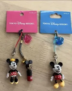 キーストラップ　ミッキー　ミニー　東京ディズニーリゾート　ストラップセット