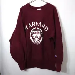 80s champion ハーバード　リバースウィーブ　ヴィンテージ　スウェット