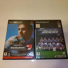 PS2セット ウイニングイレブン7 実況ワールドサッカー2000